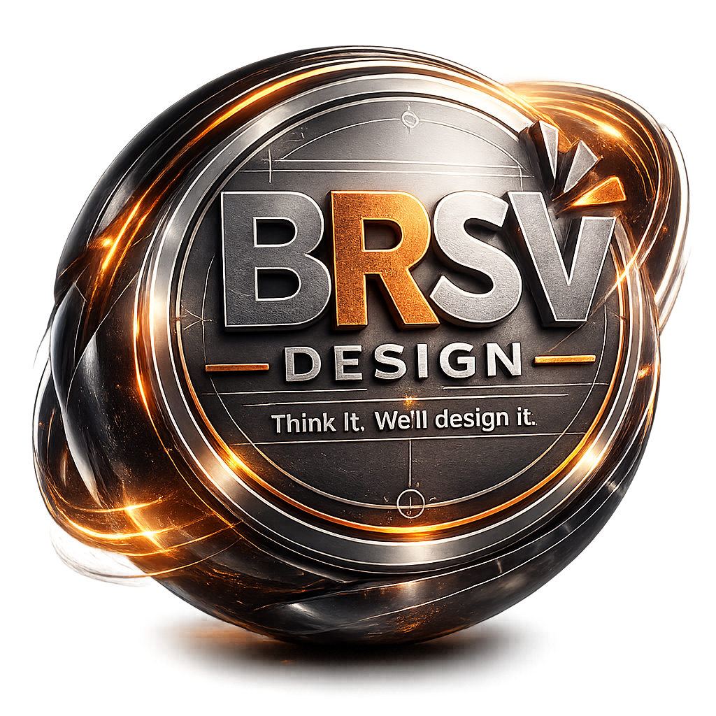 BRSV DESIGN on-demand design department logo
